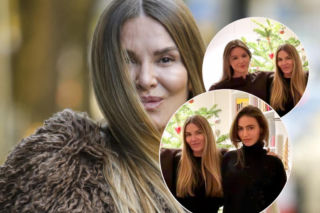 Hanna Lis zapozowała z córkami. Wszystkie trzy wyglądały jak modelki! Tylko spójrzcie