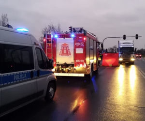 Kutno: Tragiczny wypadek na ul. Sklęczkowskiej. TIR potrącił śmiertelnie kobietę