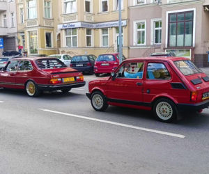 Parada zabytkowych pojazdów w Szczecinie