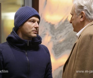 M jak miłość odc. 1047. Andrzej Budzyński (Krystian Wieczorek), Krupski (Andrzej Baranowski)