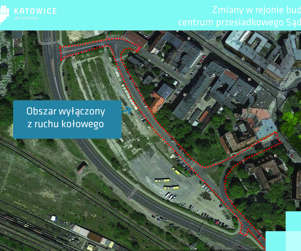 Katowice: Utrudnienia dla kierowców przy ul. Sądowej