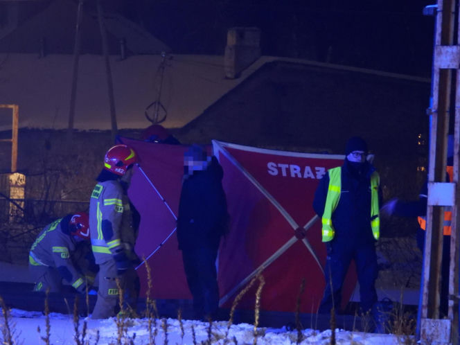 Śmiertelne potrącenie pieszej przez pociąg na Patriotów