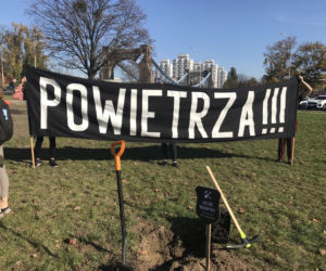 Symboliczny pogrzeb węgla brunatnego
