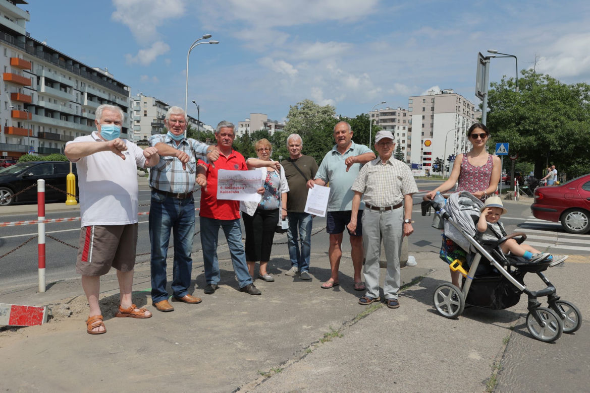 Mieszkańcy nie chcą zwężania Sokratesa
