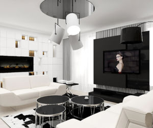 LOOK #11. Projekt wnętrz apartamentu