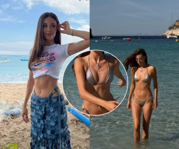 Izabella Krzan w sieci. Podwinęła koszulkę i odsłoniła brzuch