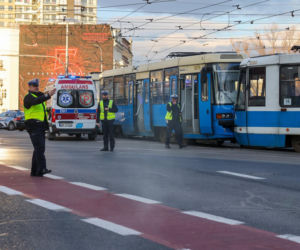 Zderzenie tramwajów we Wrocławiu. Miasto stanęło w korkach