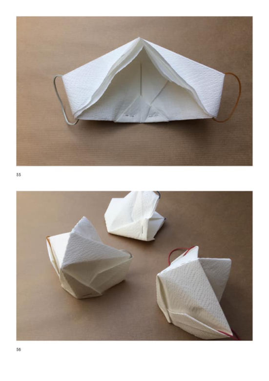 Maseczka ochronna origami - prosta, tania do szybkiego zrobienia w domu