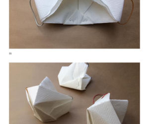 Maseczka ochronna origami - prosta, tania do szybkiego zrobienia w domu