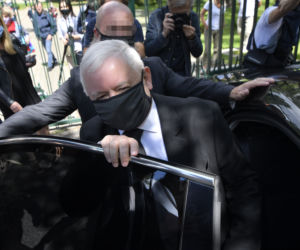 Wybory 2020 Jarosław Kaczyński zagłosował z sobowtórem
