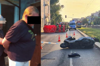 Nie miał prawa jazdy więc uciekł z wypadku. Dorwali go na grillu