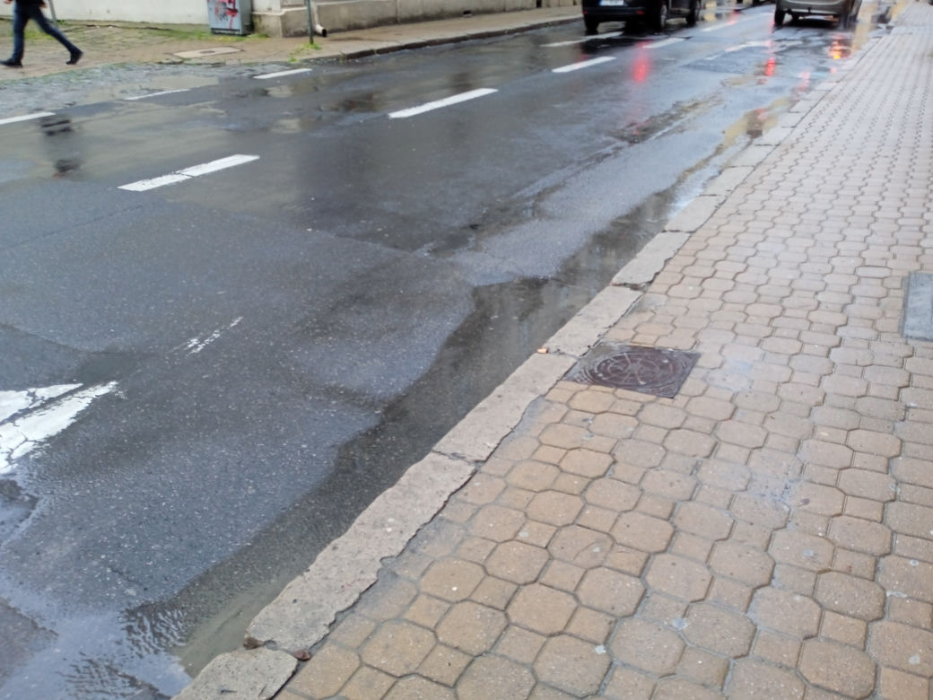 Deszczowy dzień w Lublinie 