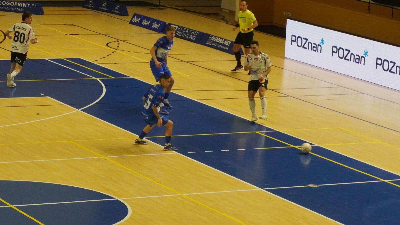 Drużyna Wiary Lecha - Legia Warszawa w 1/16 Pucharu Polski w futsalu