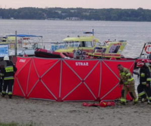 Tragedia na dzikiej plaży w Nieporęcie