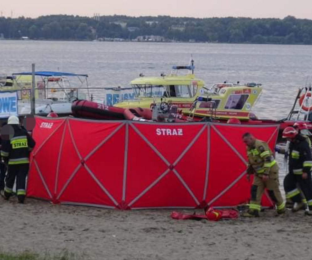 Tragedia na dzikiej plaży w Nieporęcie