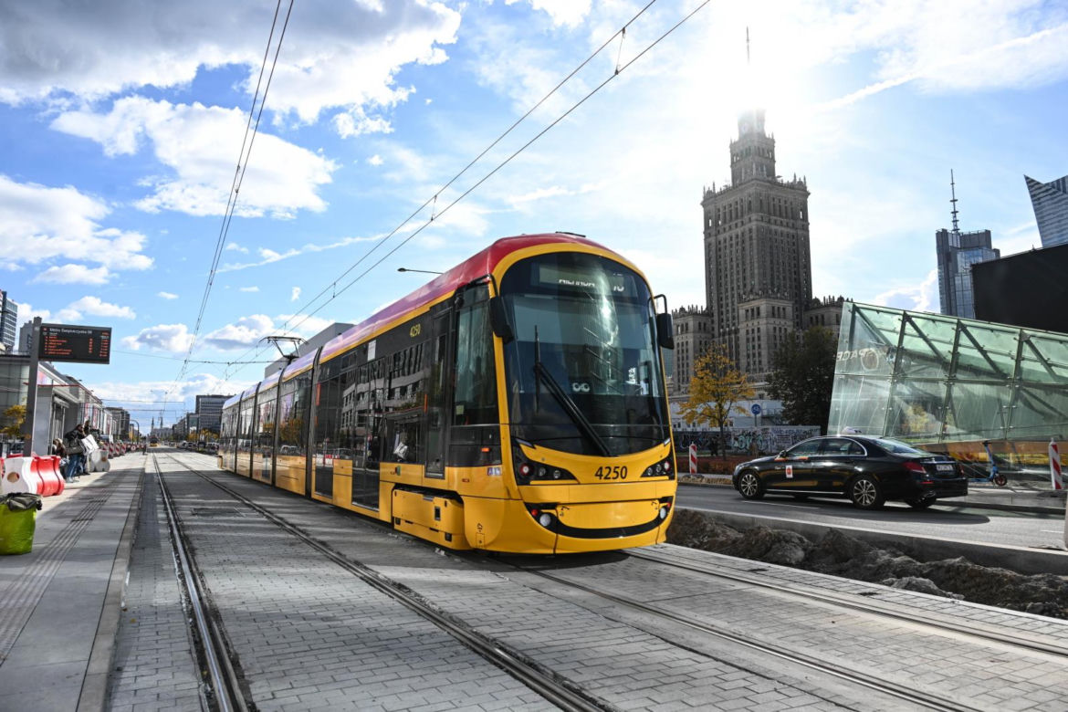 Tramwaje wróciły na ul. Marszałkowską