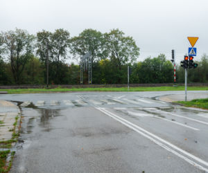 Modernizacja sygnalizacji na skrzyżowaniu we Włochach