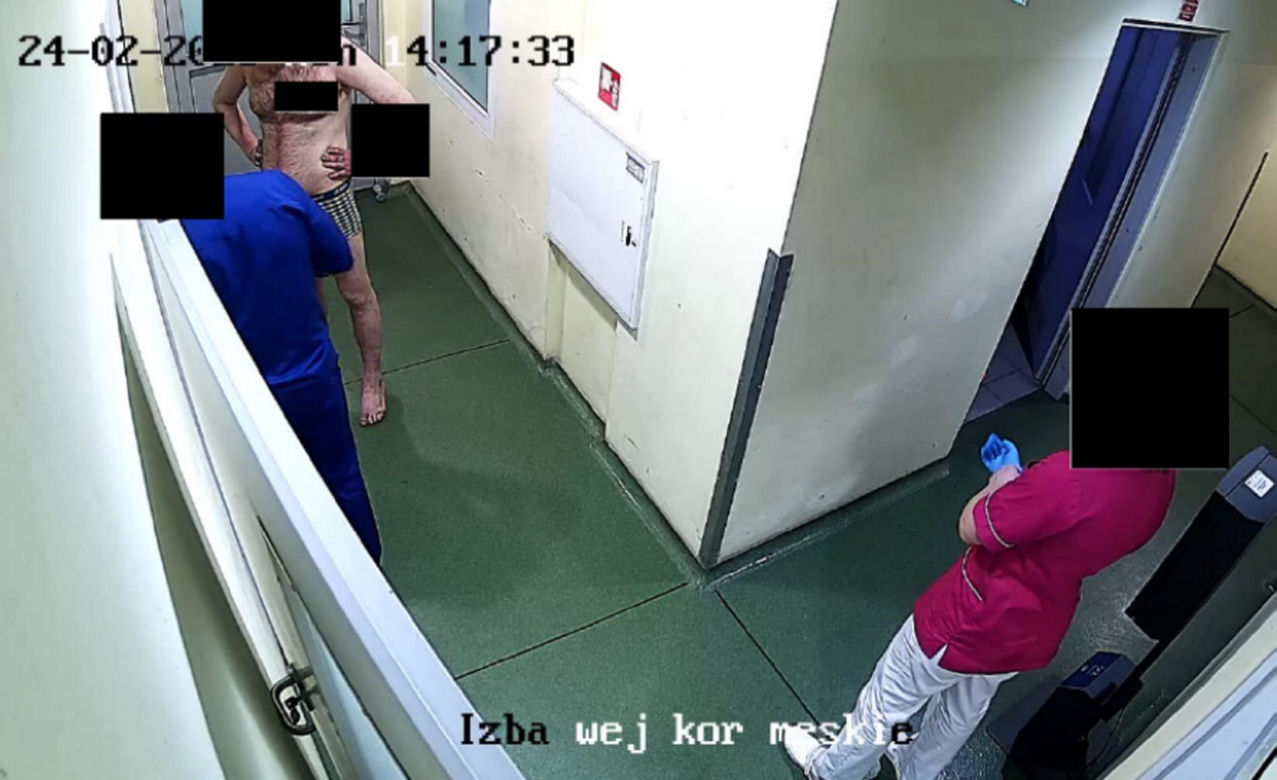 Tortury w łódzkiej izbie wytrzeźwień