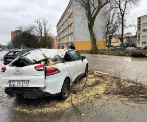Wichura w Łódzkiem 17.02