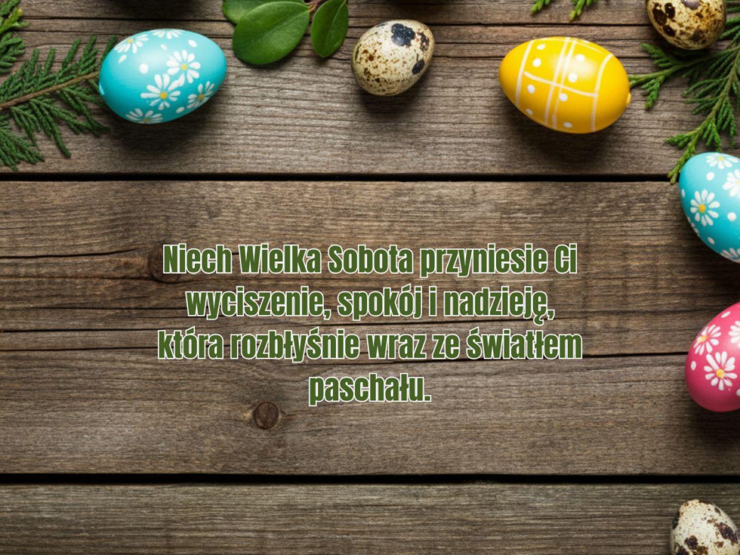 Kartki na Wielką Sobotę