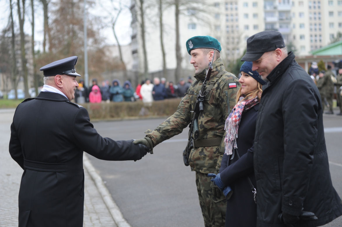 Ochotnicy złożyli przysięgę wojskową