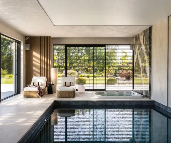 Piękny dom, a w środku luksusowe SPA. Pod Kaliszem powstało 161 m² komfortu