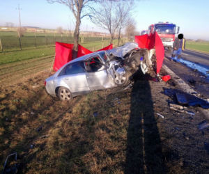 Śmiertelny wypadek na DK8 pod Wrocławiem