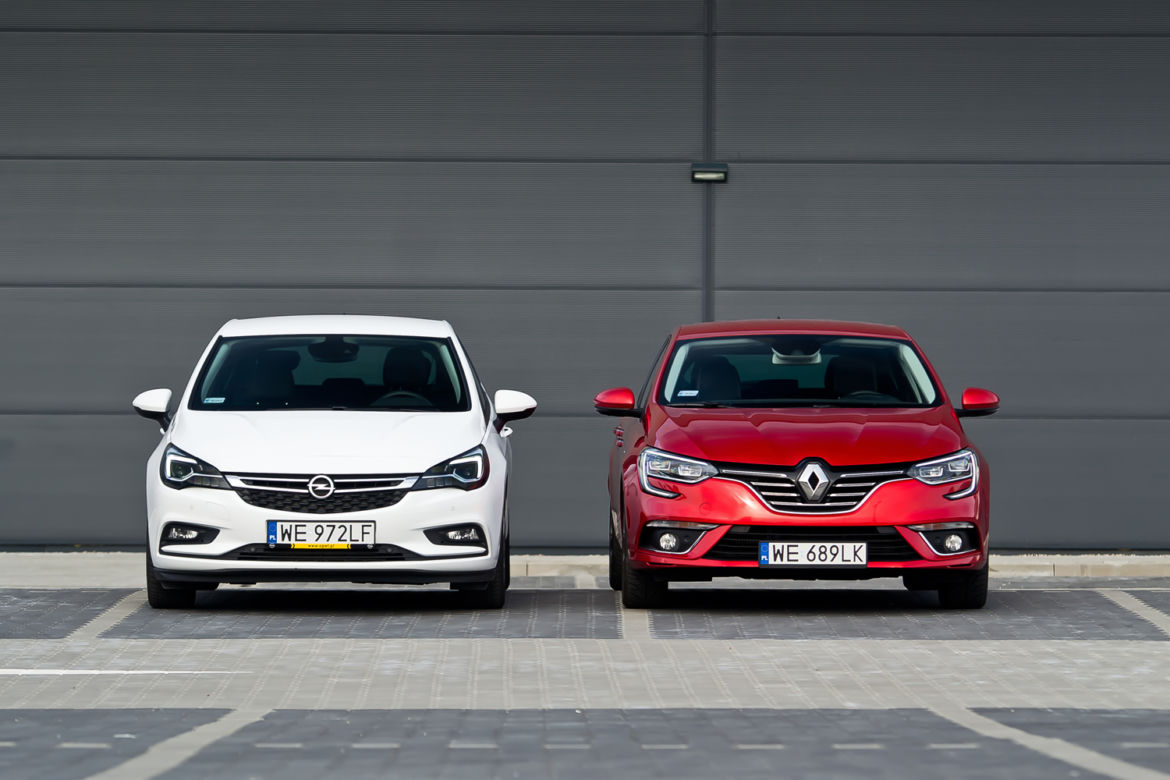 Opel Astra 1.6 CDTi Elite, Renault Megane 1.2 TCe Bose 
