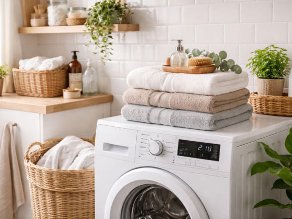 Błędy podczas prania ręczników. Przez te nawyki materiał traci miękkość i chłonność