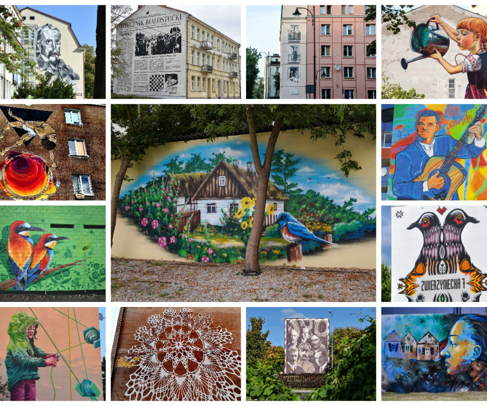 Białostockie murale. Te prace są niesamowite!