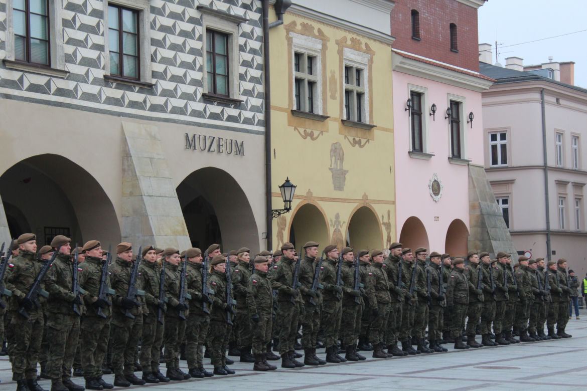 Przysięga wojskowa w Tarnowie