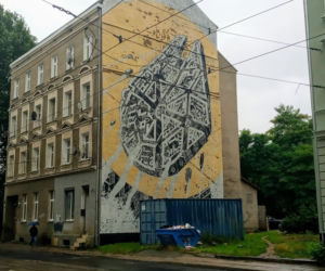 Nowy mural przy ul. Kolumba