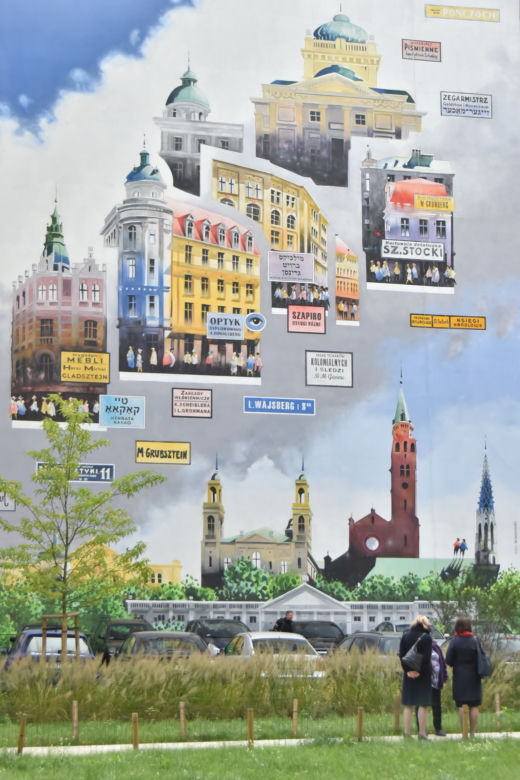 Nowy mural w Śródmieściu