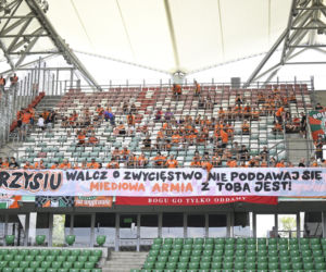 Legia Warszawa - Zagłębie Lubin: Zdjęcia kibiców