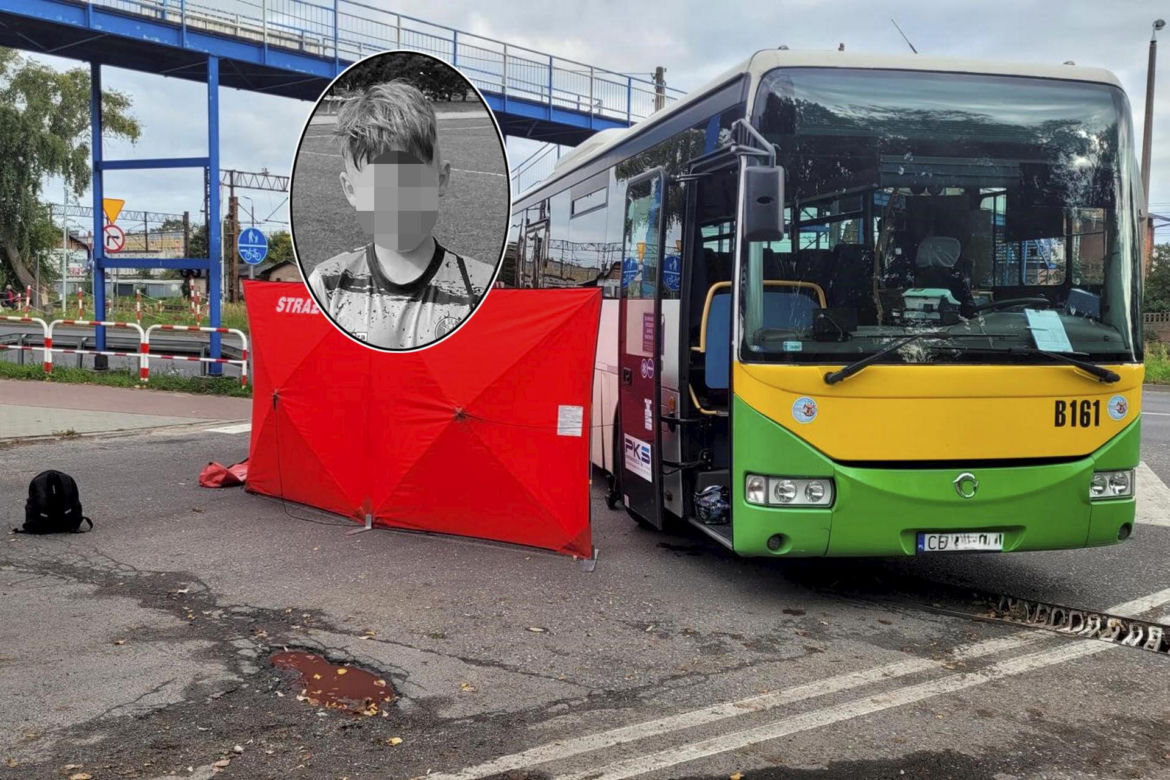 13-letni Natan zginął w zderzeniu z autobusem. Jechał hulajnogą, policja ujawnia nowe fakty!