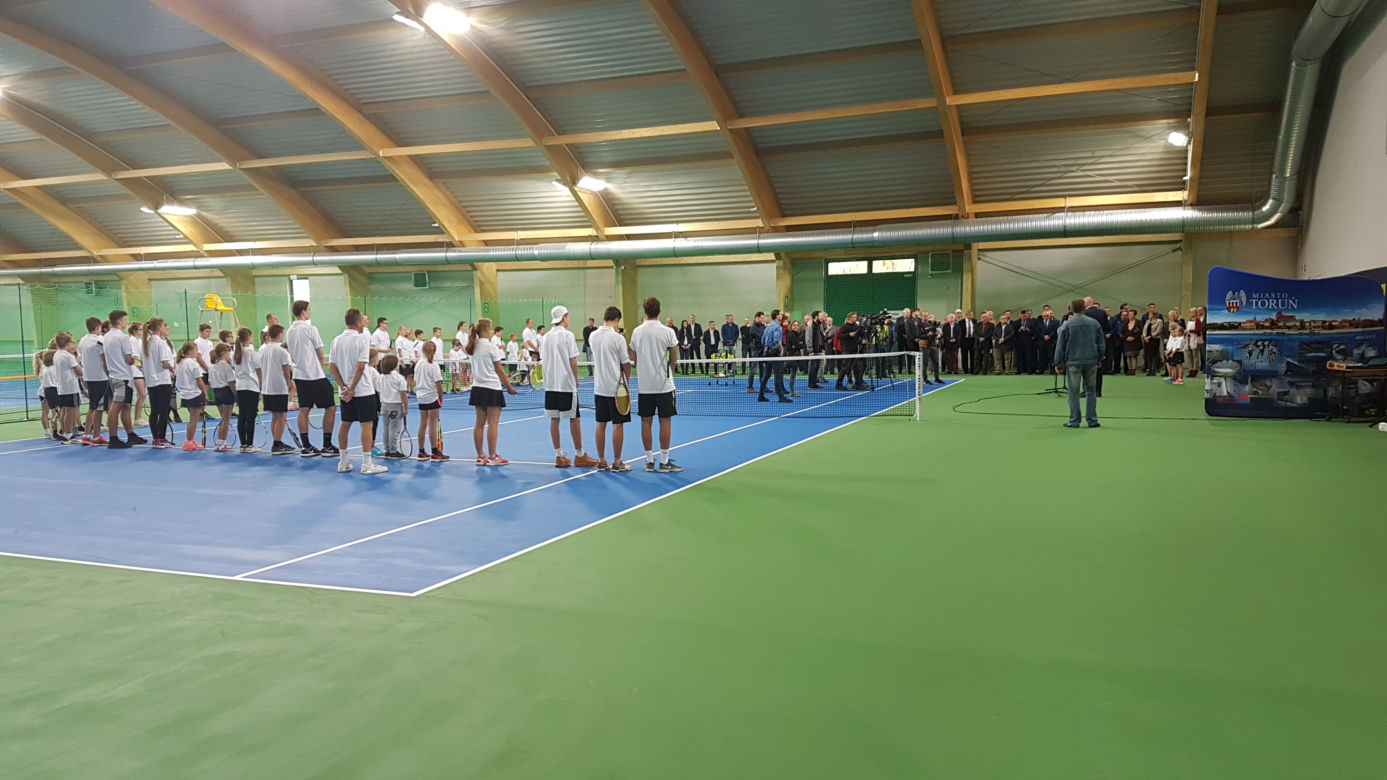 W Toruniu powstały korty za 7 milionów złotych