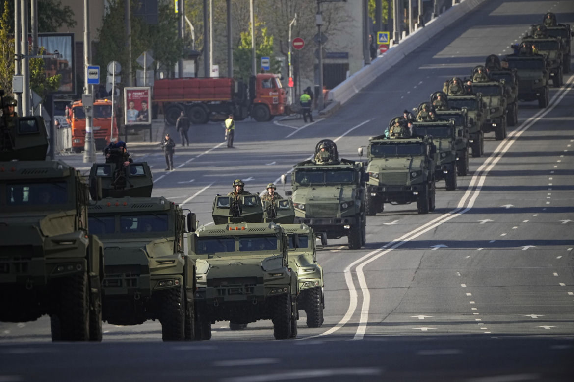 Putin, parada na Placu Czerwonym