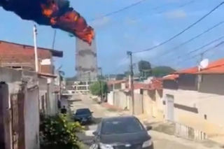 Spłonął 30-metrowy pomnik Matki Bożej Fatimskiej