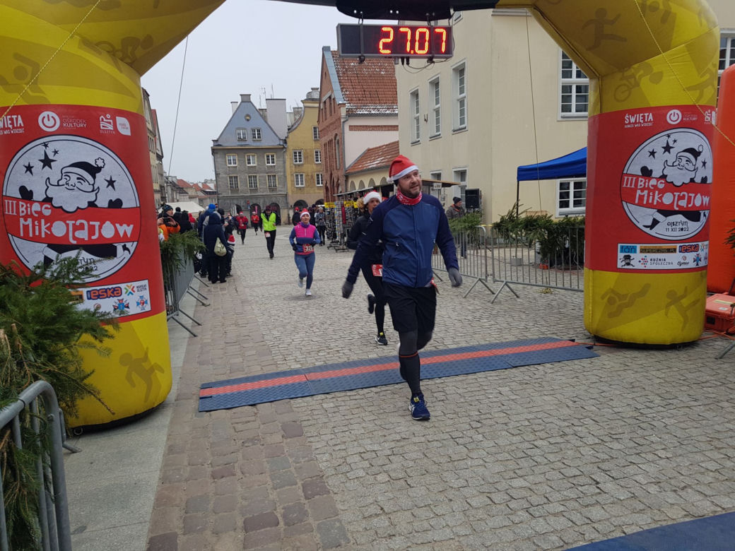 III Bieg Mikołajów w Olsztynie