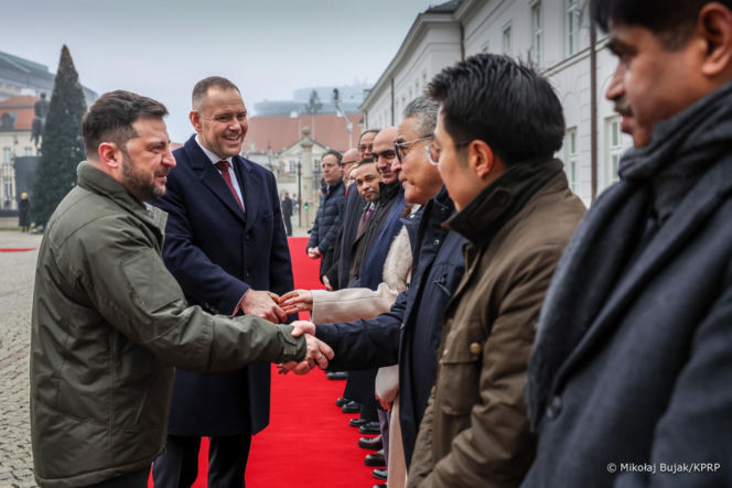 Wizyta Wołodymyra Zełenskiego w Polsce