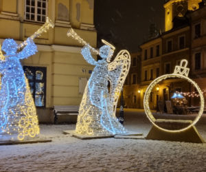 W Lublinie czuć klimat zbliżających się świąt. Iluminacje już świecą [GALERIA]
