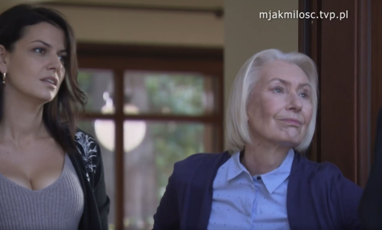 M jak miłość. Bogna (Katarzyna Skolimowska), Patrycja (Alżbeta Lenska)