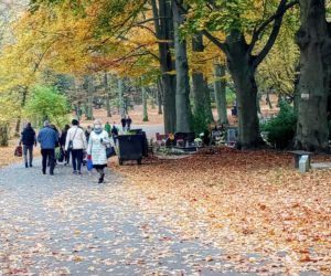 Wszystkich Świętych 2021 na Cmentarzu Centralnym w Szczecinie