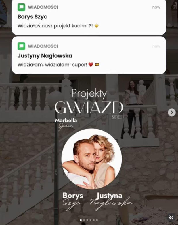 Borys Szyc i Justyna Nagłowska remontują dom w Hiszpanii