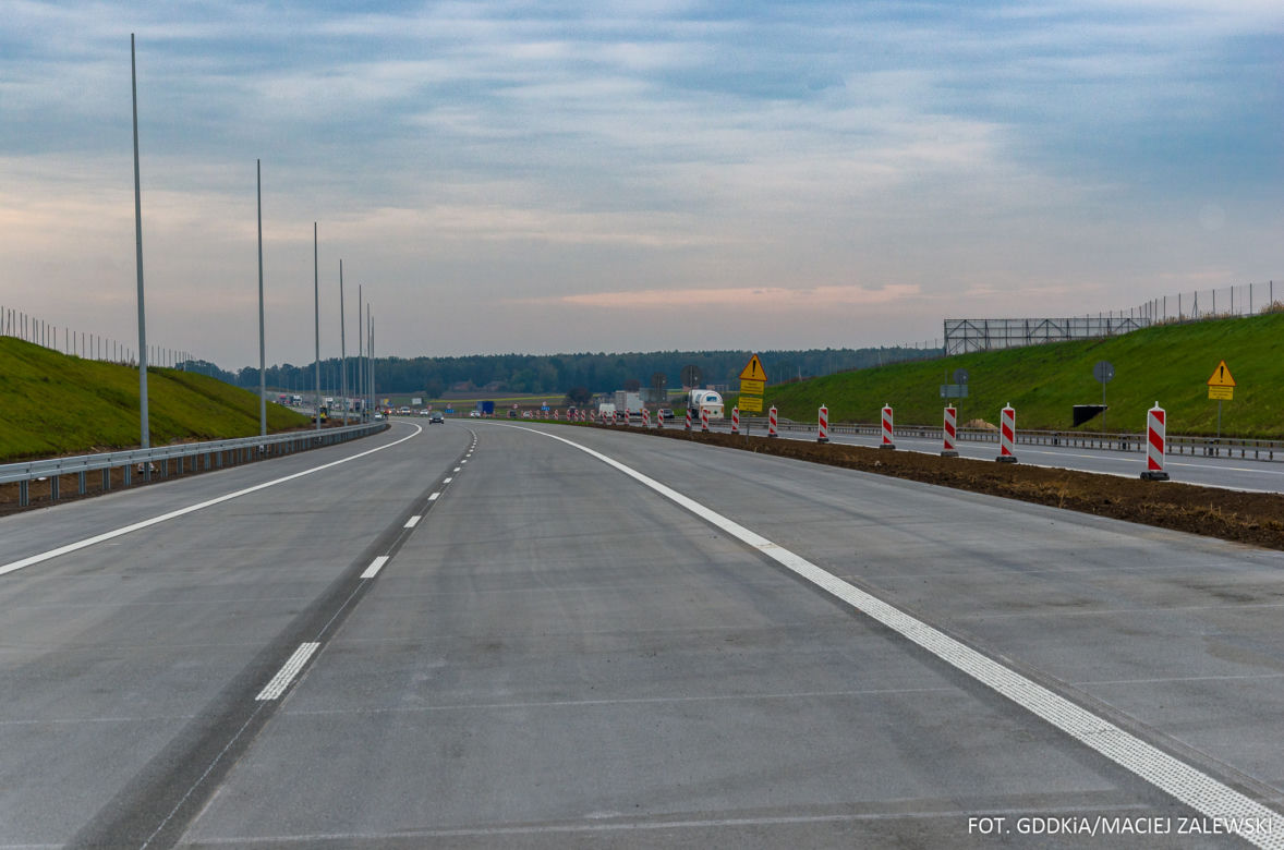 Nowe kilometry autostrady A1