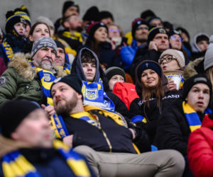 Arka Gdynia - Legia Warszawa: Zdjęcia kibiców z meczu 20. kolejki PKO BP Ekstraklasy