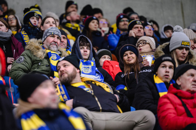 Arka Gdynia - Legia Warszawa: Zdjęcia kibiców z meczu 20. kolejki PKO BP Ekstraklasy