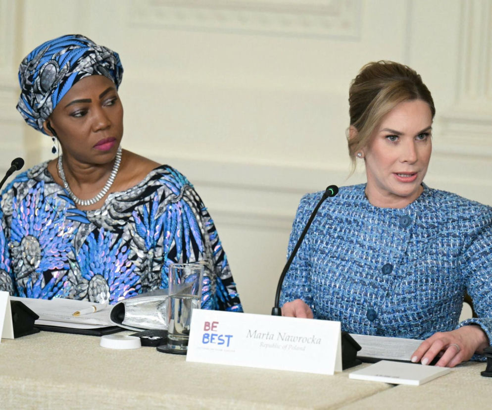 Marta Nawrocka zabrała głos w Waszyngtonie