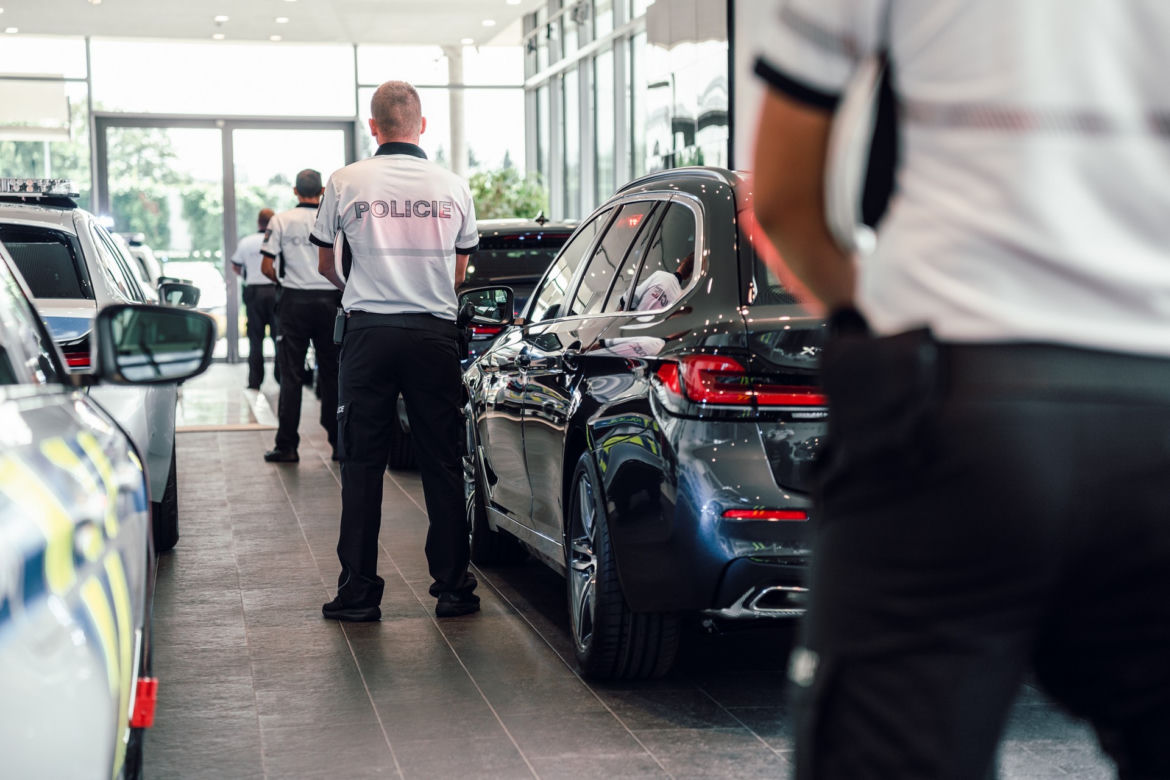 Nowe radiowozy czeskiej policji