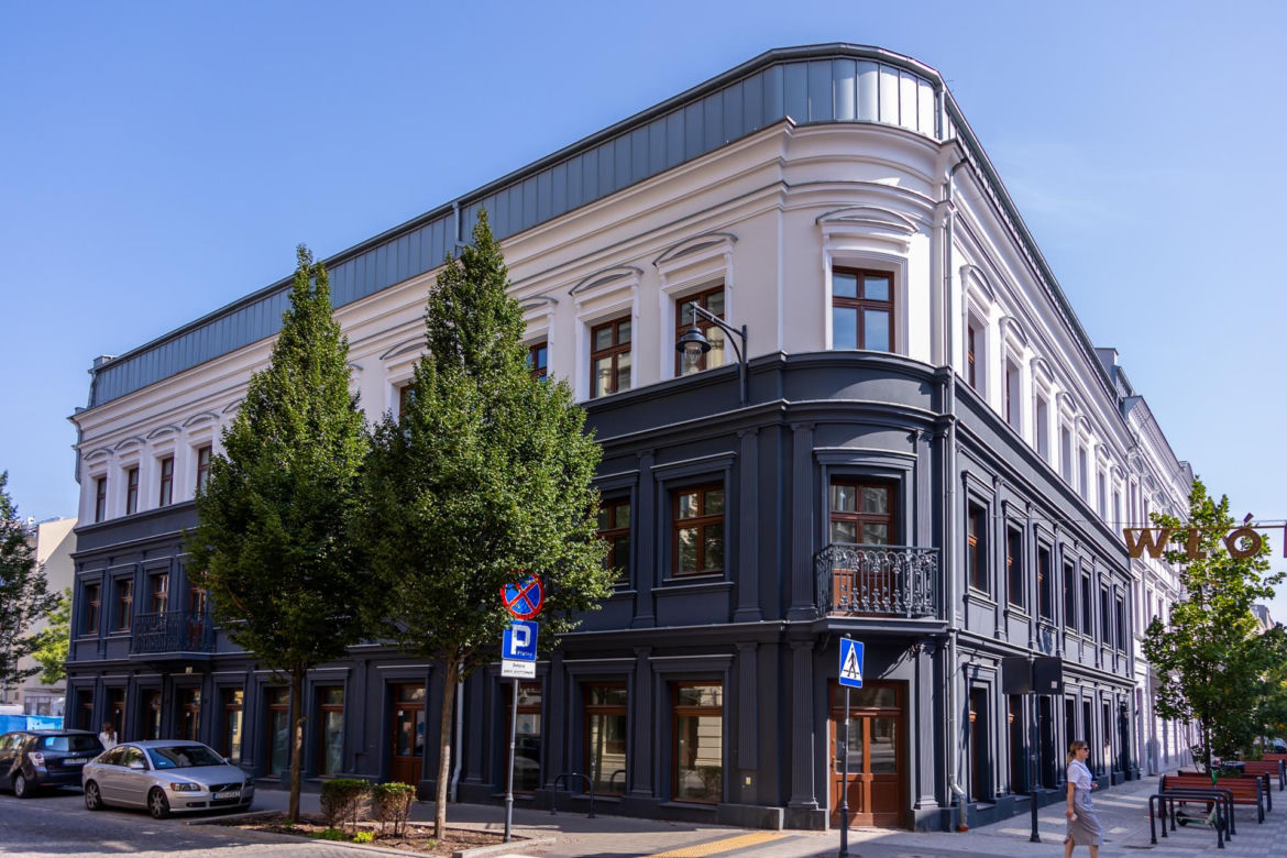 Ulica Włókiennicza w Łodzi w 2024 r.